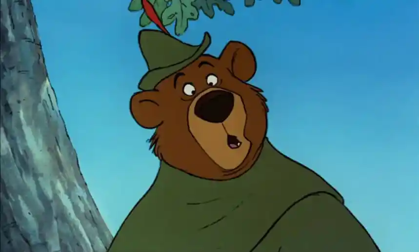 Little John surprised at the suggestion they borrow rather than rob