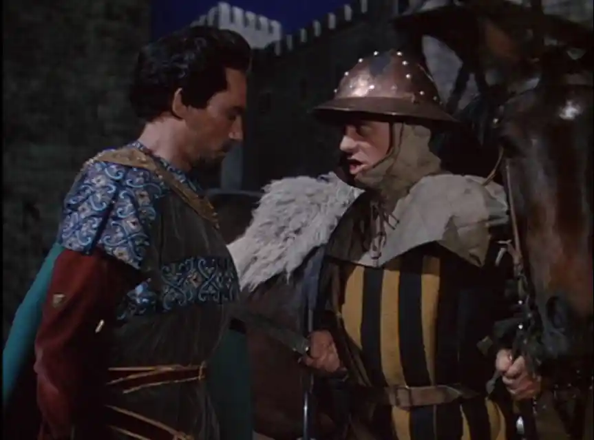 A disguised Robin threatens the sheriff