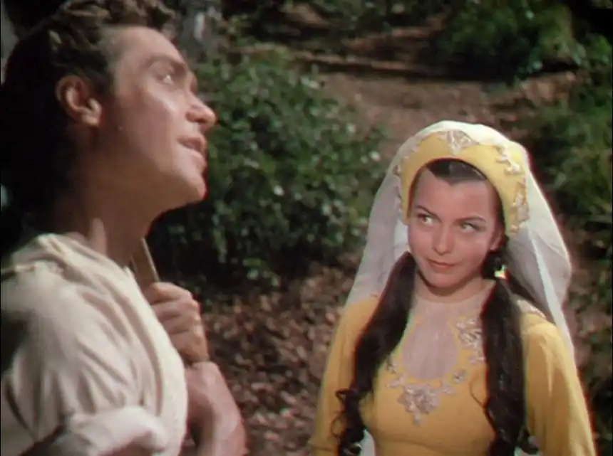 Robin and Marian in younger, happier days