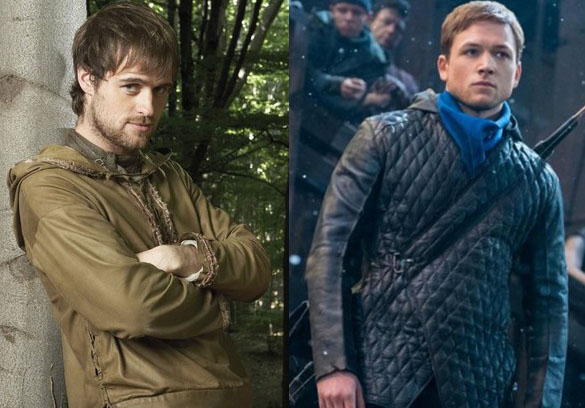 Jonas Armstrong and Taron Egerton