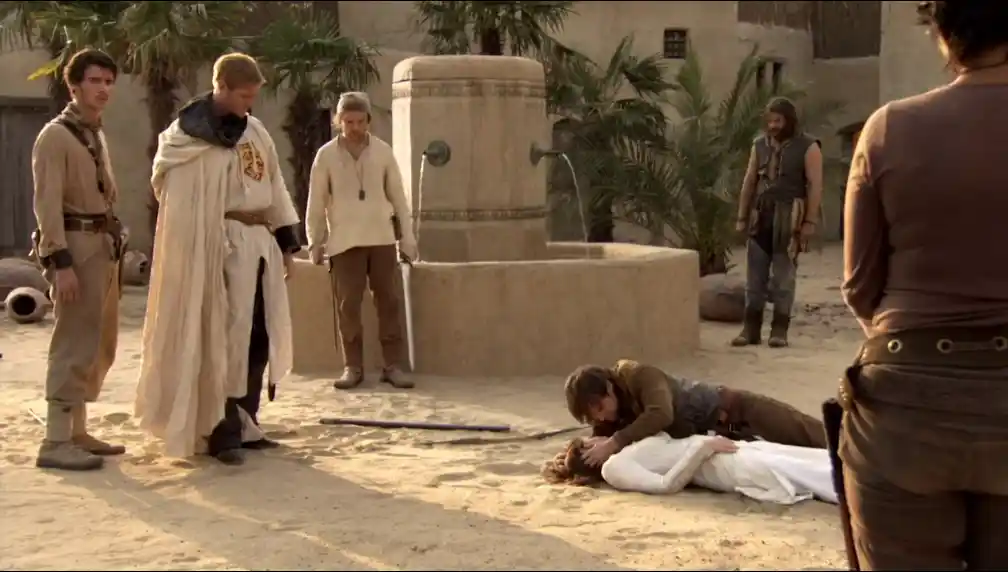 Marian lays dying