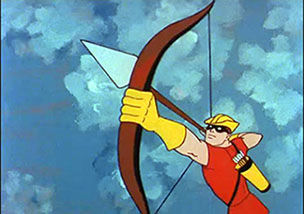 Speedy appears in the Teen Titans cartoon by Filmation