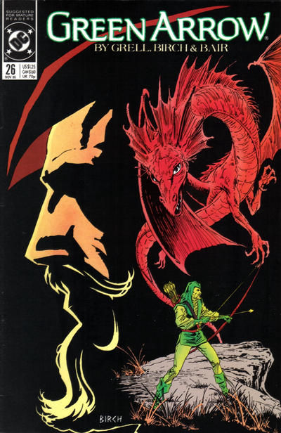 Cover to Green Arrow #26 by J.J. Birch