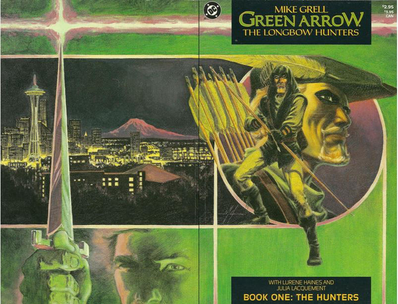 Green Arrow: The Longbow Hunters #1 cover by Mike Grell