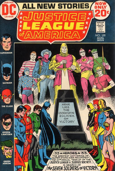 Cover to Justice League of America #101, art by Nick Cardy