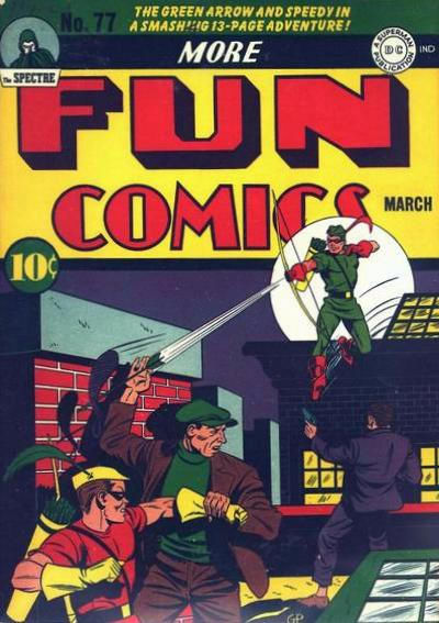 More Fun #77 - March 1942 - Green Arrow cover