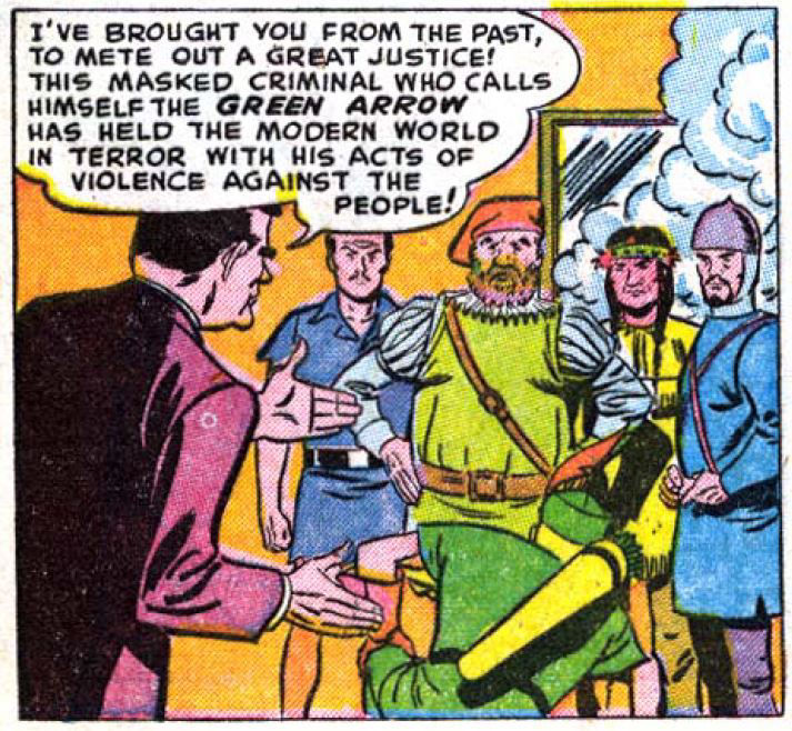 When Green Arrow Met Robin Hood: More Golden Age Comics