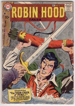 In this National (DC) Comic, Robin disguises himself in a superhero-like costume.