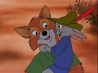 Robin Hood from the Disney cartoon