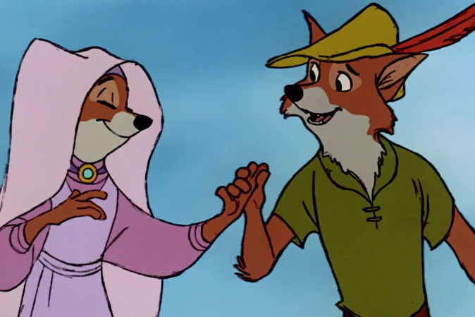 The 1973 Disney Robin Hood cartoon