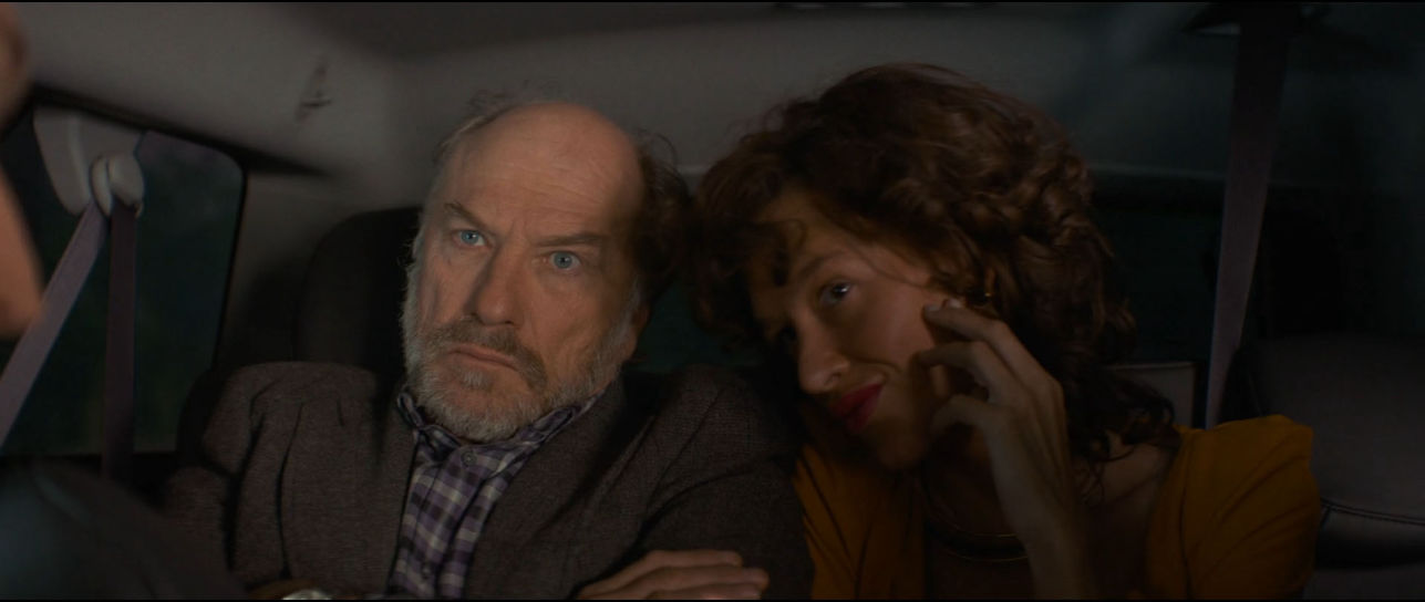 Ted Levine and Paz De La Huerta as Theseus and Hippolyta