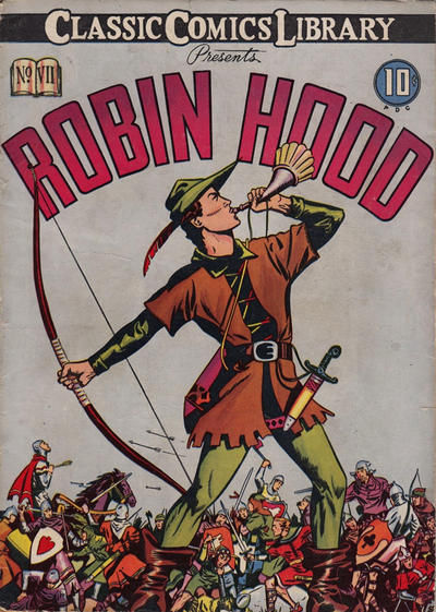 From 1942, Classic Comics #7 with art by Louis Zansky and Fred Eng