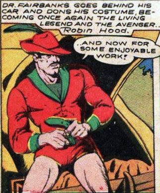 Dr. Fairbanks aka Robin Hood, Green Hornet #9, 1942
