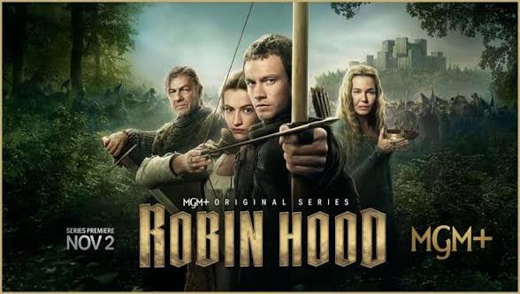 Promo picture for the 2025 Robin Hood TV series