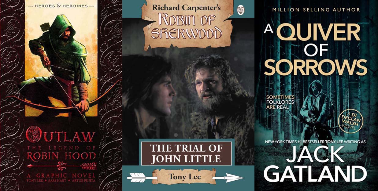 Tony Lee's Robin Hood books from graphic novel to TV tie-in to modern mystery novel