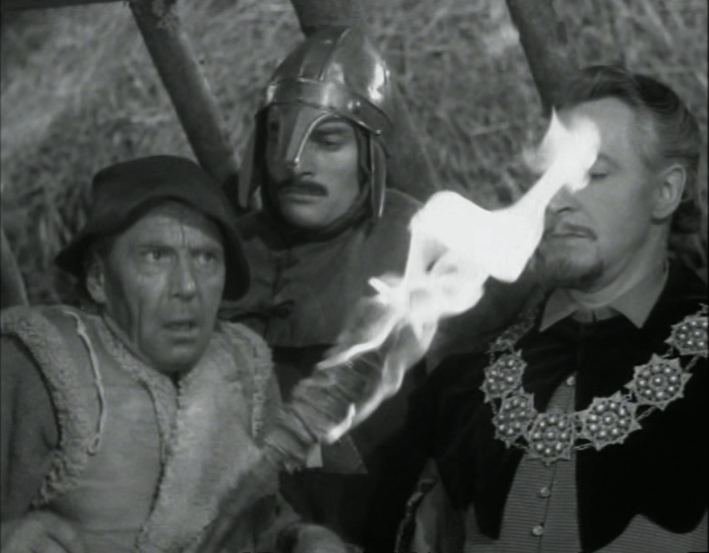The Sheriff orders Hawkins to burn his house down