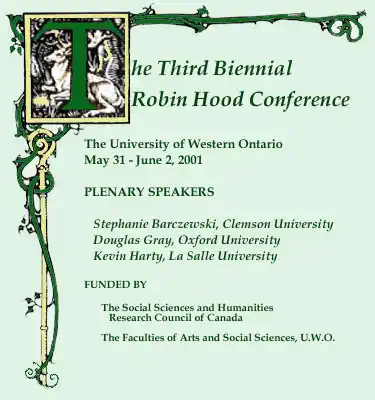 Main graphic from the original conference website hosted by the University of Western Ontario