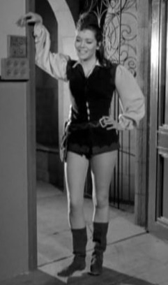 Emma Peel as Robin Hood - a dream of writer Martin Woodhouse