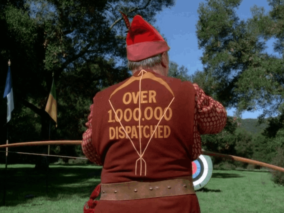 Sir Ronald of Lord McDonald's Golden Archers