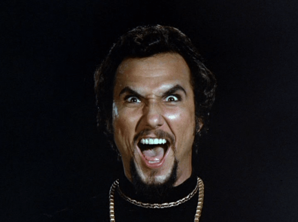 Henry Polic II's Sheriff gives us an evil laugh